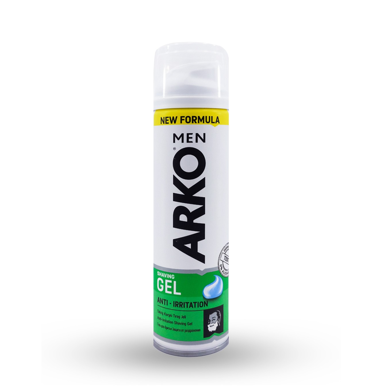 ژل اصلاح آرکو ARKO ضد حساسیت و التهاب فاقد الکل 200 میل