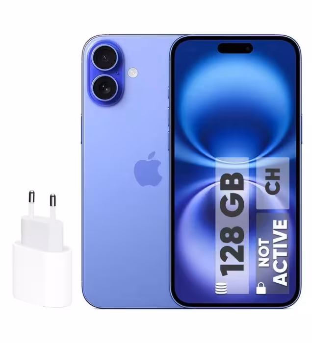 خرید و قیمت آیفون 16 معمولی CH/A نات اکتیو ظرفیت 128 گیگابایت رم 8 گیگابایت