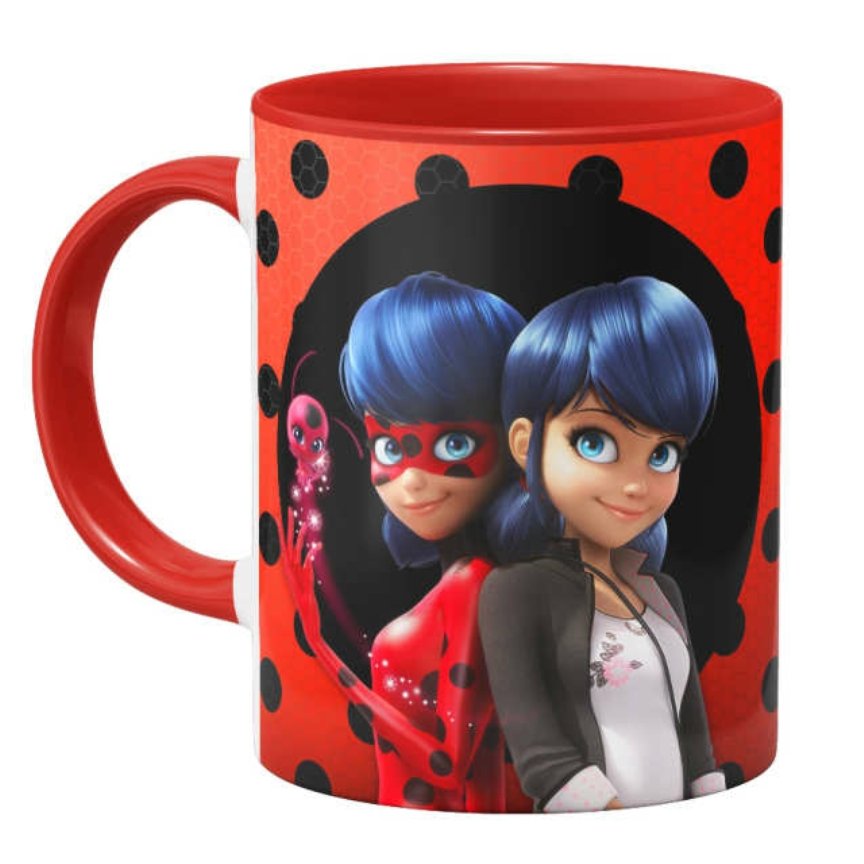 ماگ طرح دختر کفشدوزکی کد241