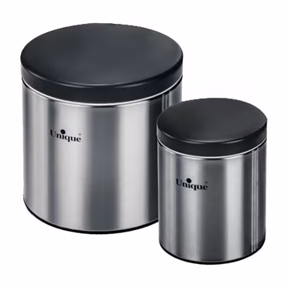 سطل قند و شکر استیل یونیک مدل 1612                           