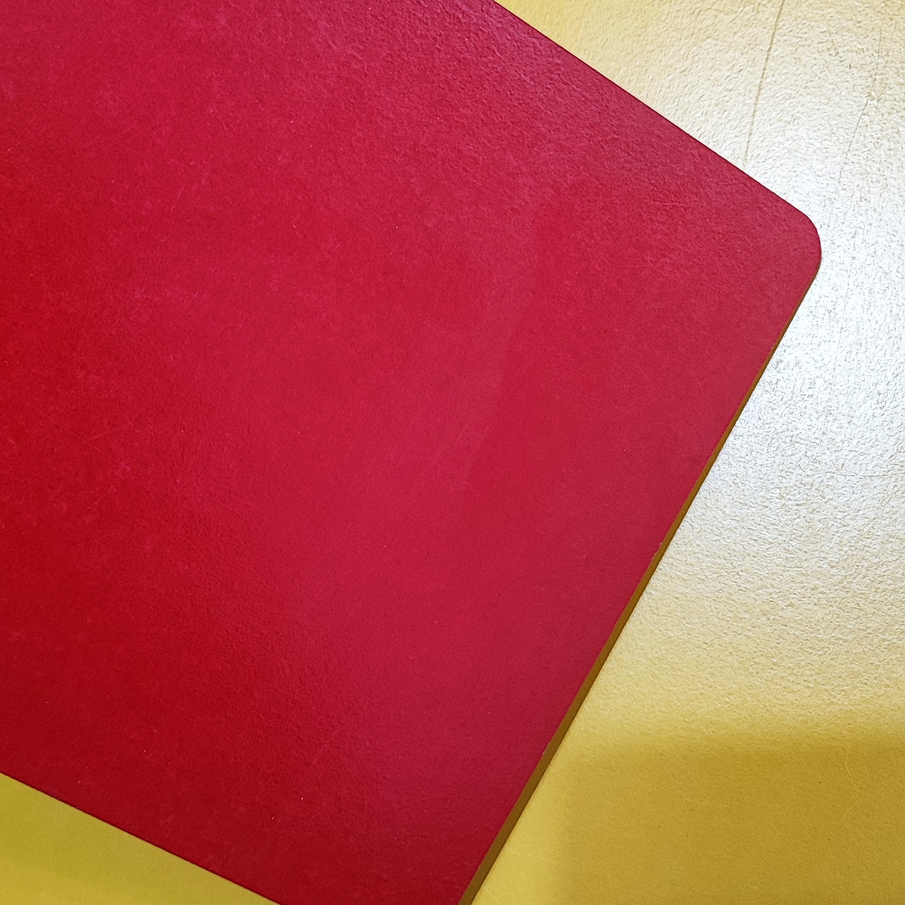 زیر کیک ام دی اف  مستطیل بزرگ دو رو(قرمز سفید)