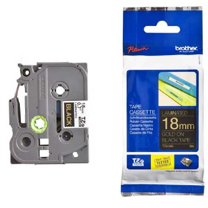 برچسب لیبل پرینتر برادر مدل TZe-344