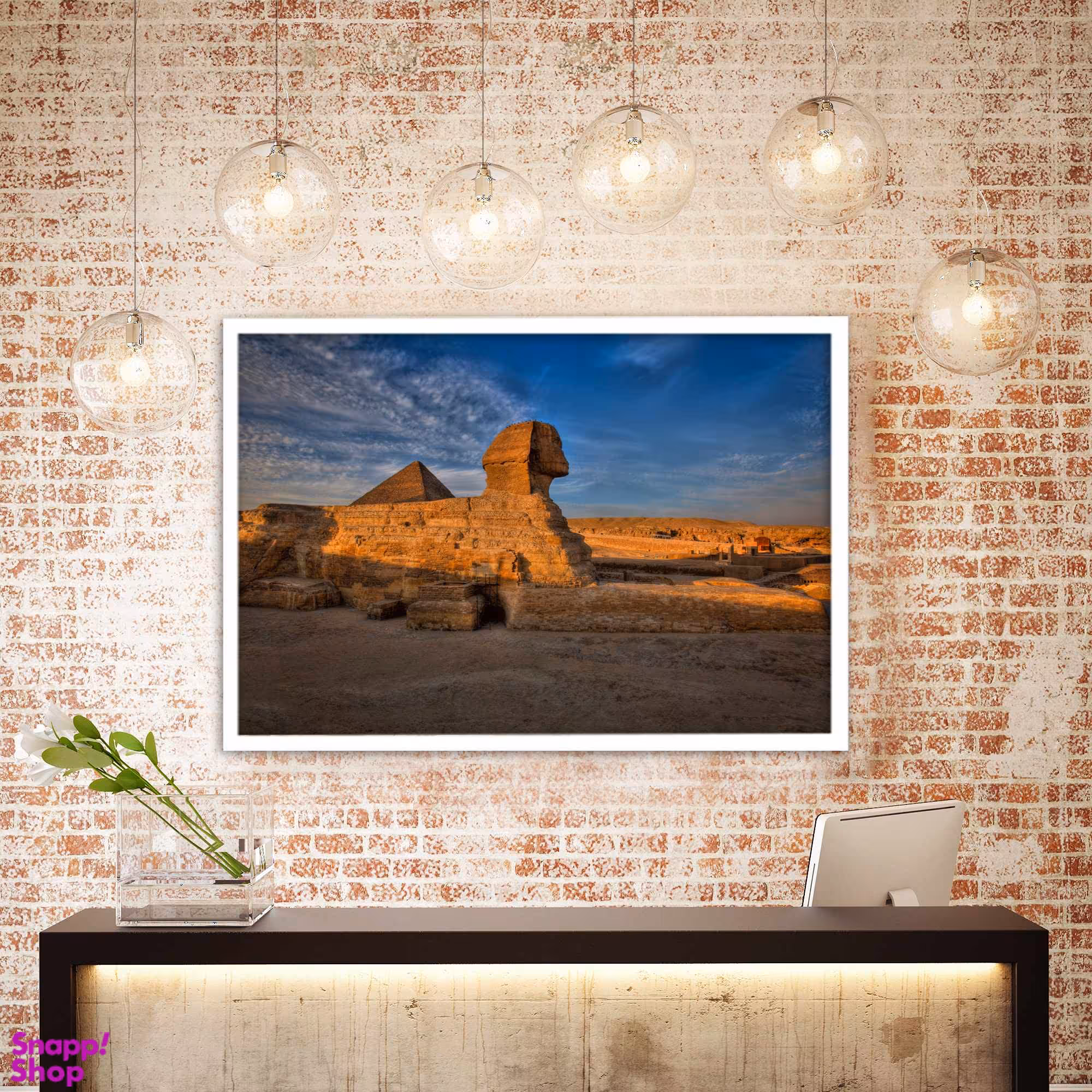 تابلو بکلیت طرح هرم جیزه مصر مدل W5728