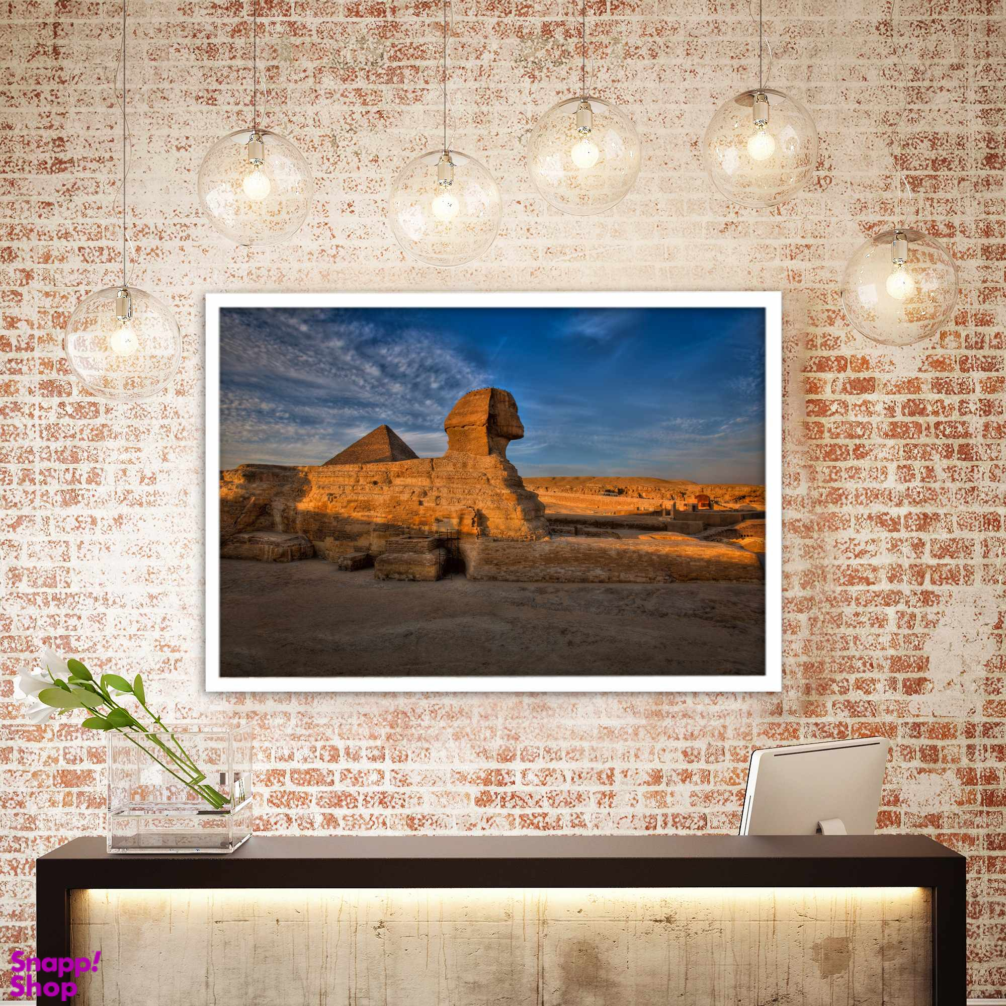 تابلو بکلیت طرح هرم جیزه مصر مدل W5728