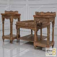 میز جلو مبلی و عسلی کنار مبلی سینی دار جدید آنجل کد 4