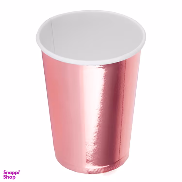 لیوان یکبار مصرف متالایز کد 003 بسته 2 عددی