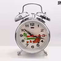 ساعت شماطه دار استیل