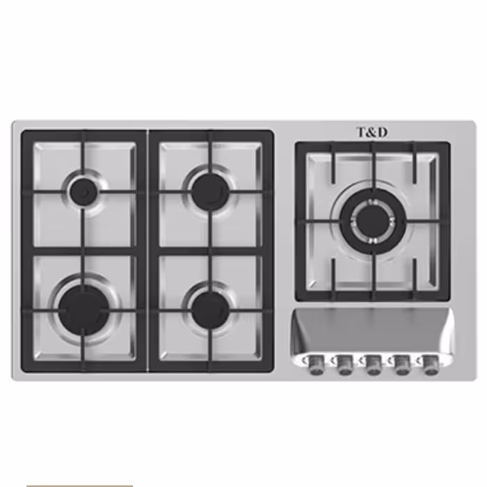 گاز رومیزی تی اند دی مدل TD112E(بیست و چهار ماه گارانتی)