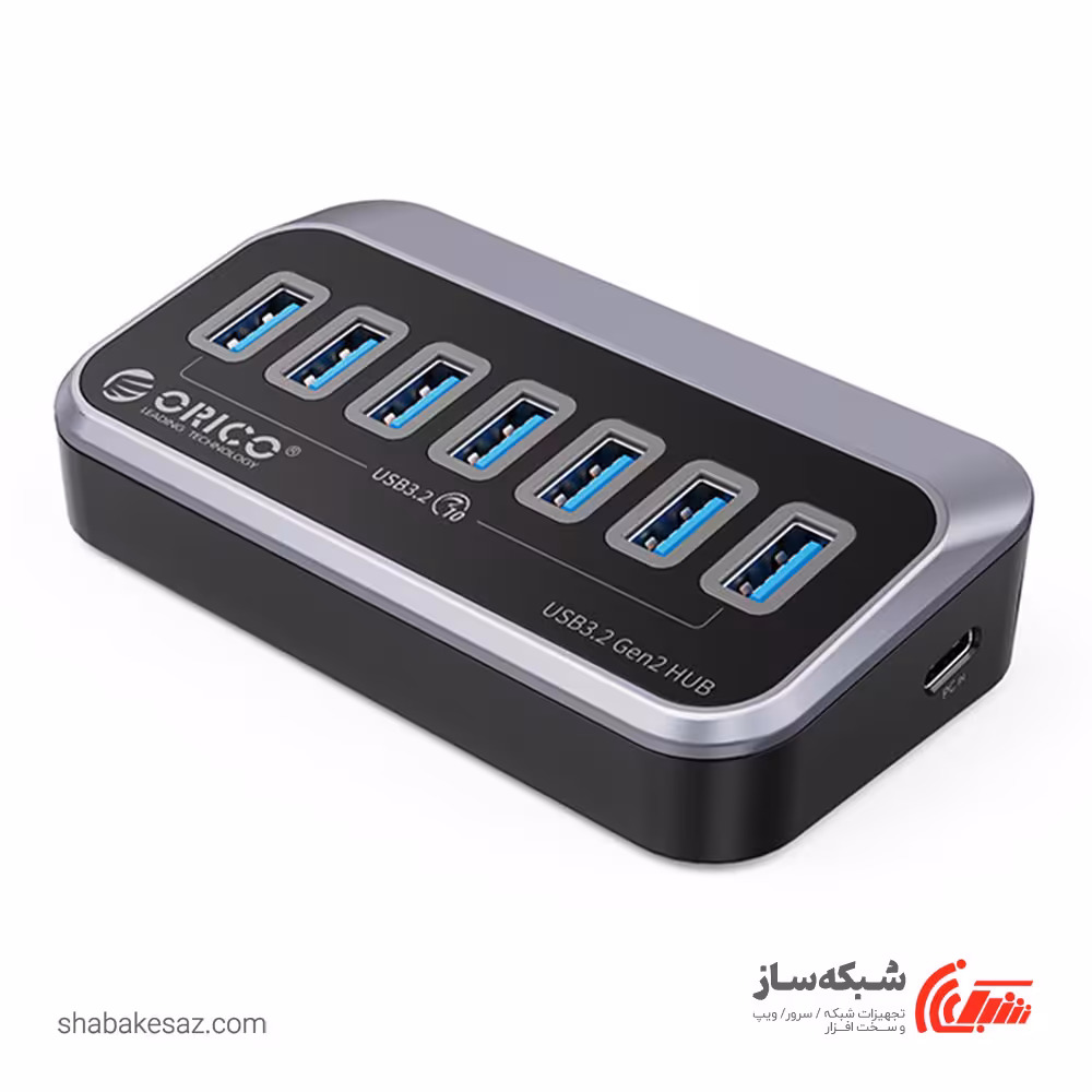 قیمت و خرید هاب USB 3.2 اوریکو ORICO M37A-G2 - شبکه ساز