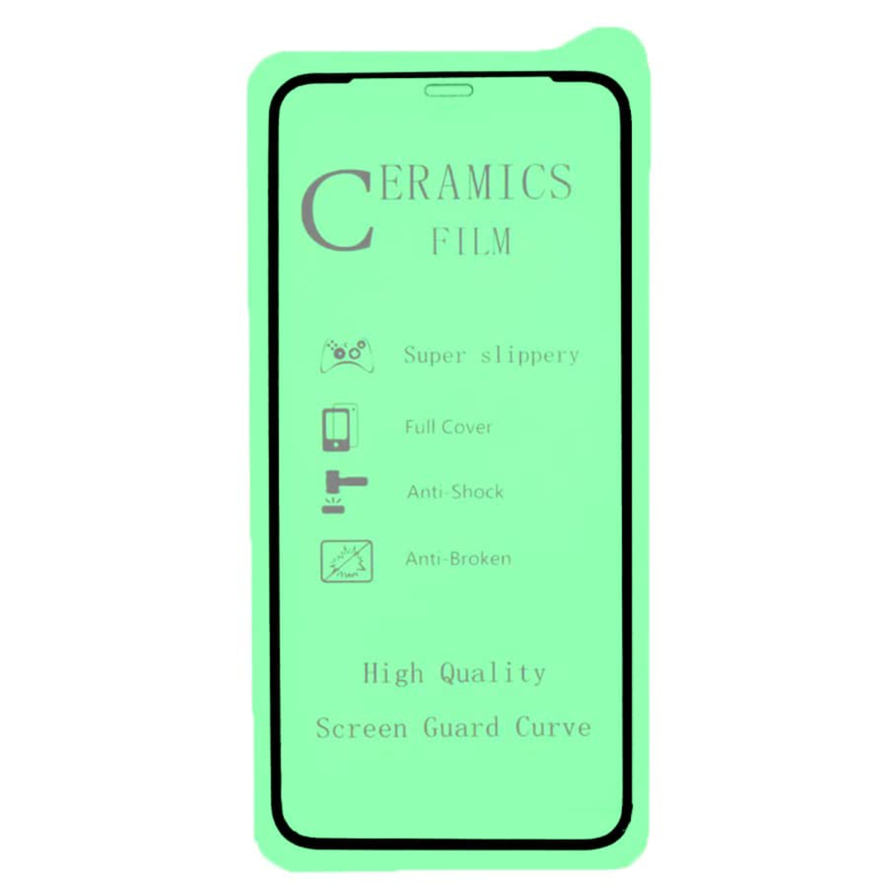 (پک دو عددی) گلس فول سرامیکی آیفون 11 xr