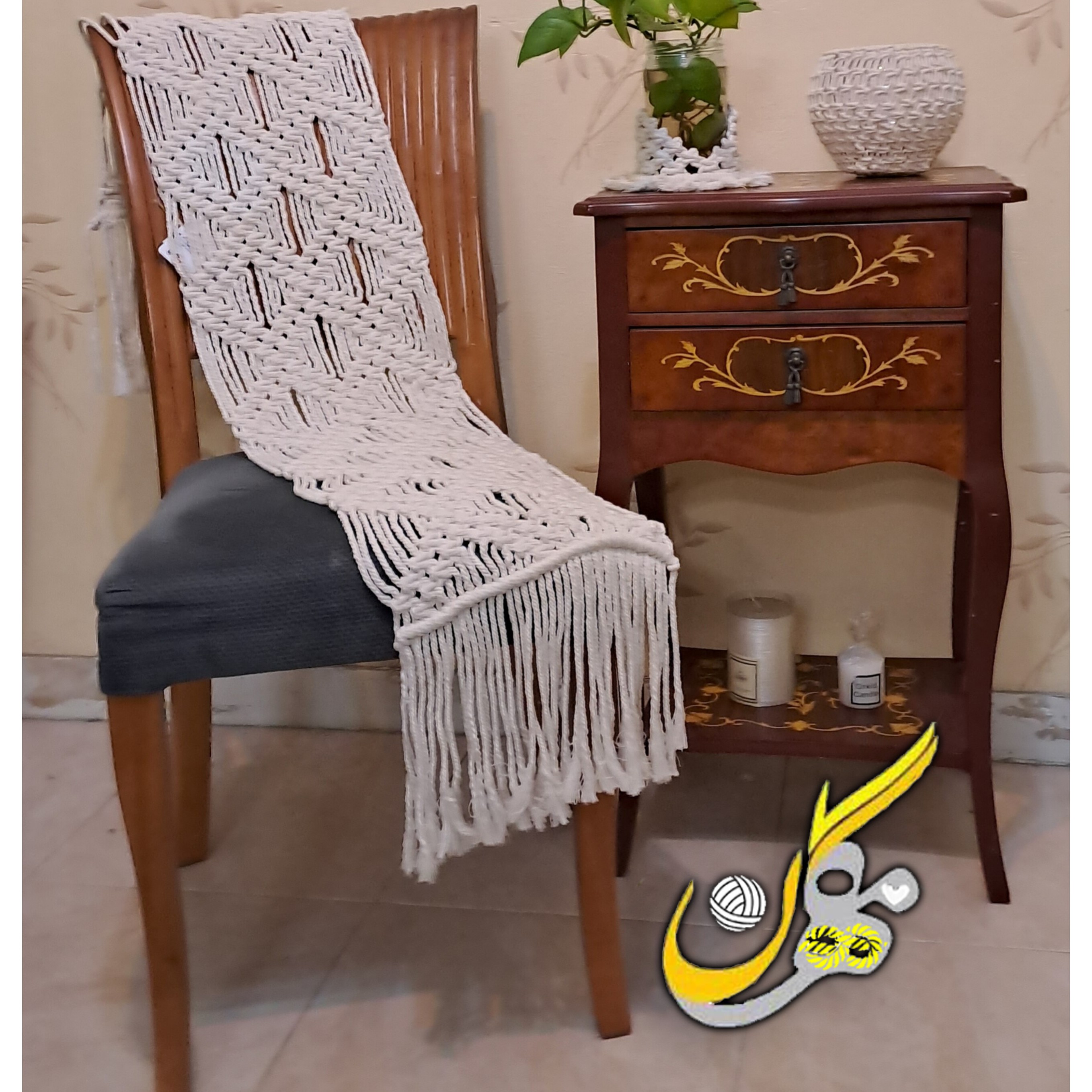 رانر مکرومه عرض تقریبی 40 طول 150