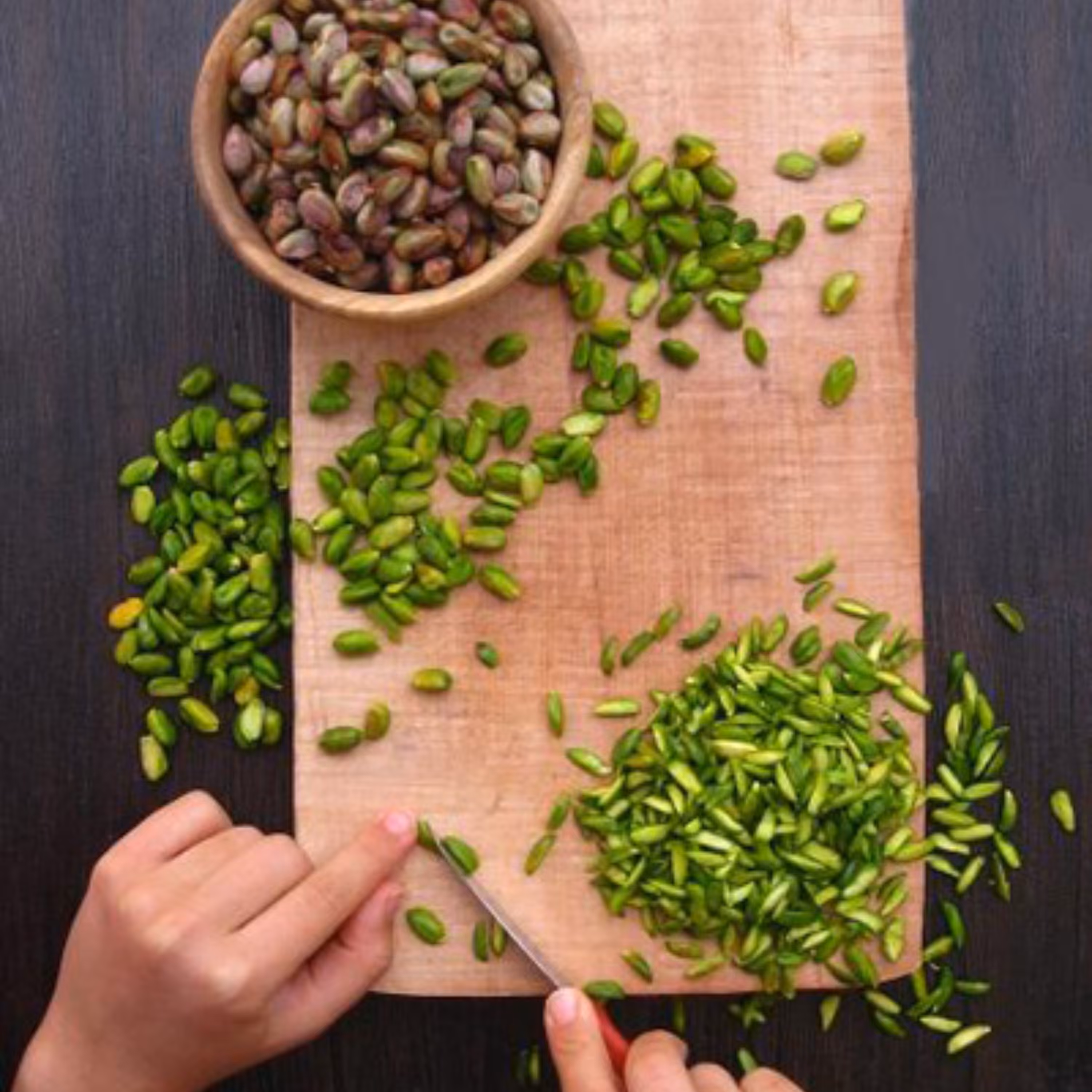 خلال پسته درجه یک سبز 100گرم