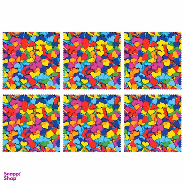 زیر بشقابی کد U1-42002 بسته 6 عددی