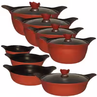 سرویس قابلمه 13 پارچه  چدنی