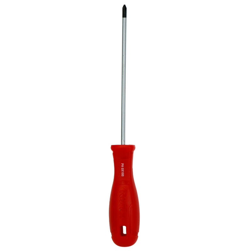پیچ گوشتی تکی دسته پلاستیکی چهارسو 3×100 رونیکس مدل RH-2837