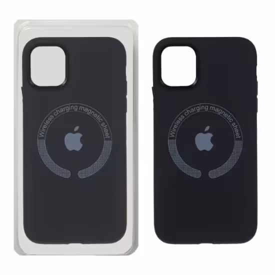 قاب گوشی سیلیکونی اورجینال Magsafe لنز متال برای iPhone 11