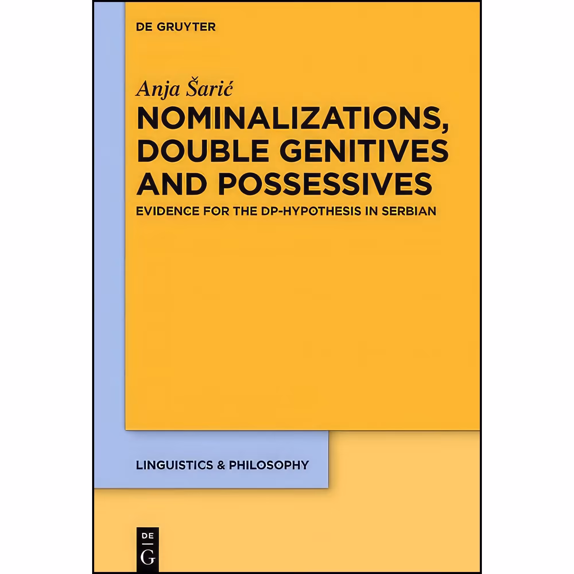 کتاب زبان اصلی Nominalizations Double Genitives and Possessives