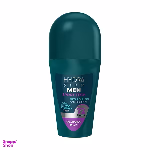 رول ضد تعریق مردانه هیدرودرم مدل Sport Tech حجم 50 میلی لیتر