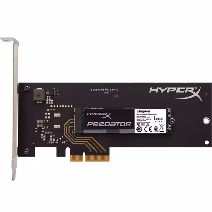 حافظه اس اس دی اینترنال کینگستون مدل HyperX Predator با ظرفیت 480 گیگابایت