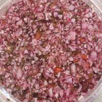 ترشی  کلم قرمز همراه سبزیجات معطر 