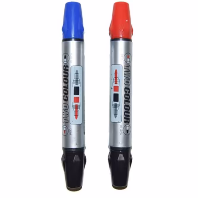 ماژیک وایت برد دو سر 