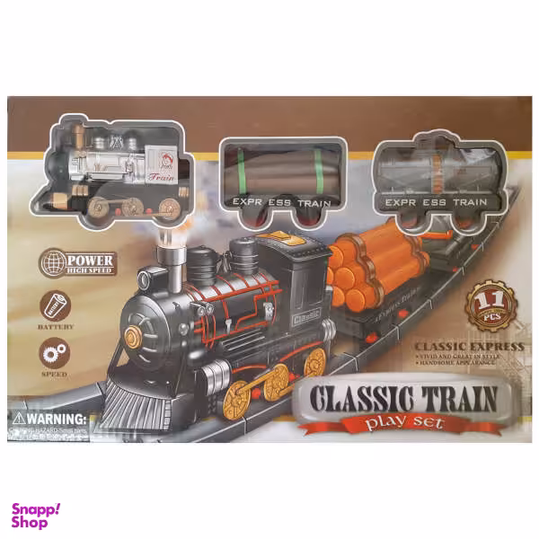 قطار اسباب بازی مدل CLASSIC TRAIN کد 314