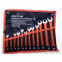 دست آچار 12 عددی یکسر رینگی هانتر