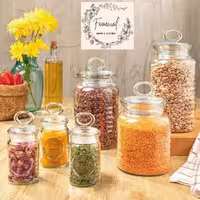 بانکه حبوبات روستیک سایز 5 لیمون550 میلی لیتری 1602