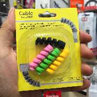 محافظ کابل سیلیکونی بسته 4 عددی
