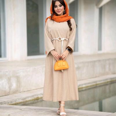 پیراهن ساحلی زنانه نخی مدل لیانا