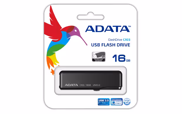 فلش مموری ای دیتا با ظرفیت  16 گیگابایت