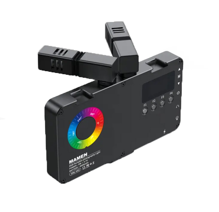 نور LED RGB دارای میکروفن مدل SML-V02