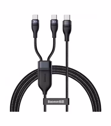 کابل Type C به Type C دو کاره فست شارژ باسئوس مدل Flash CA1T2-C01 / C06 طول 1.5 متر