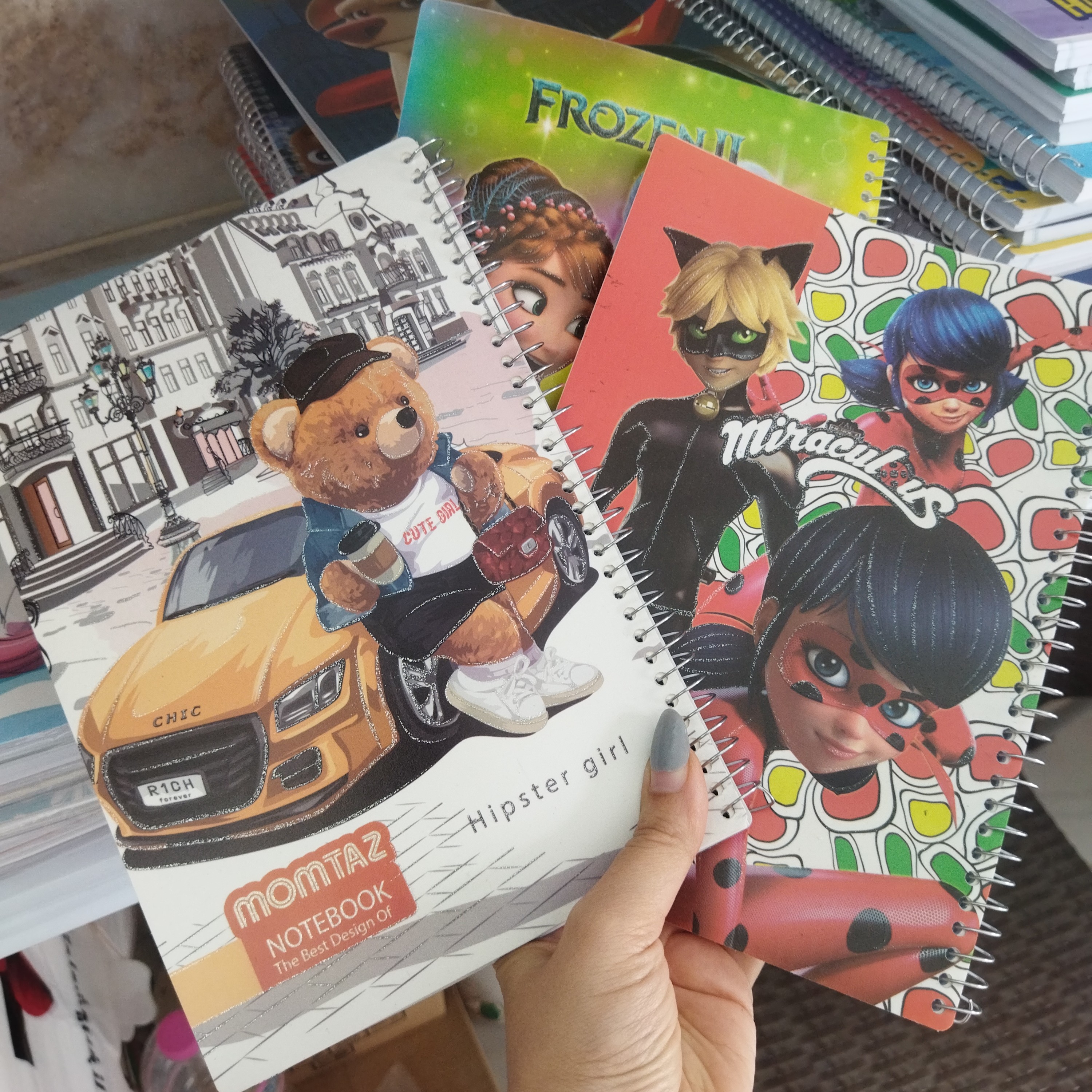 دفتر خط دار (صد برگ)