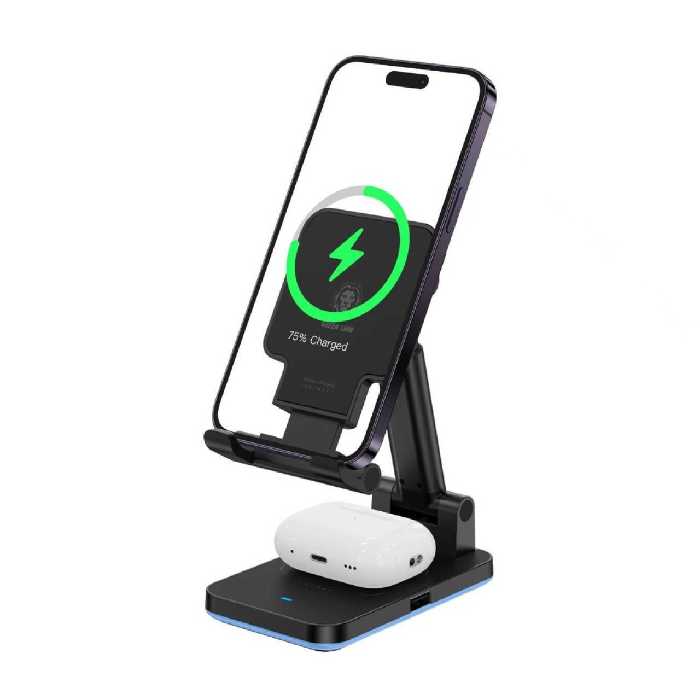 شارژر رومیزی گرین لاین H  Green Lion 4 In 1 Magnetic Charger