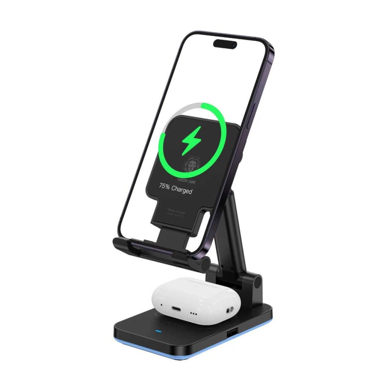 شارژر رومیزی گرین لاین H  Green Lion 4 In 1 Magnetic Charger