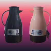 فلاسک 1.3 لیتری ام آر اس در رنگ های مشکی وصورتی 