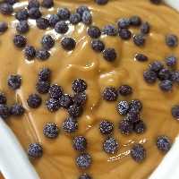 کره بادام زمینی فندقی با تکه های شکلات مثبت آجیل 400گرمی