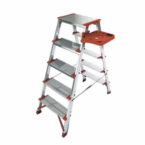 نردبان 5 پله آلوم پارس پله مدل برلیان خانگی