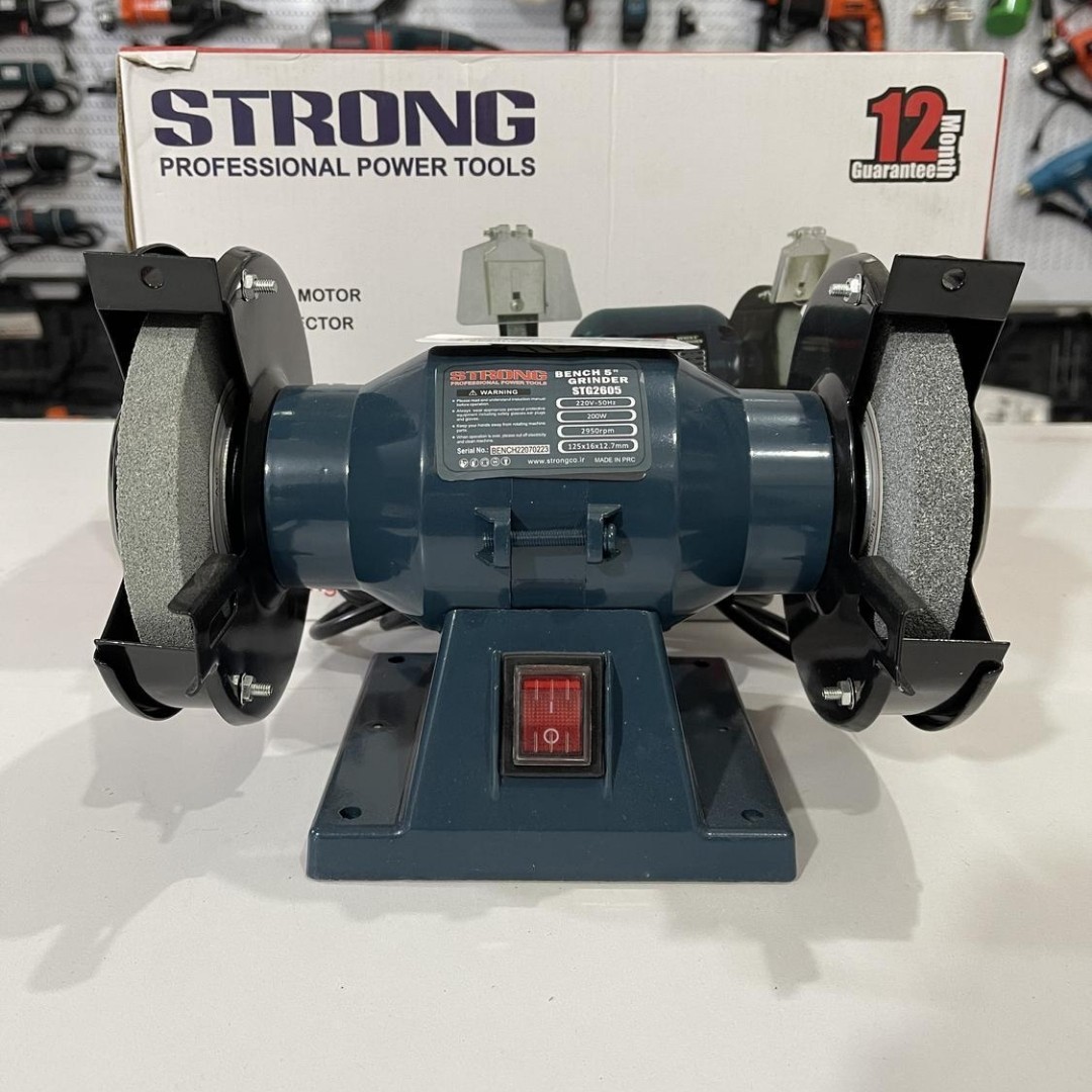 سنگ فرز رو میزی  دیواری 125استرانگ