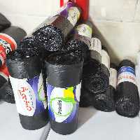 کیسه زباله رولی 120 گرمی سایز 55 در 70