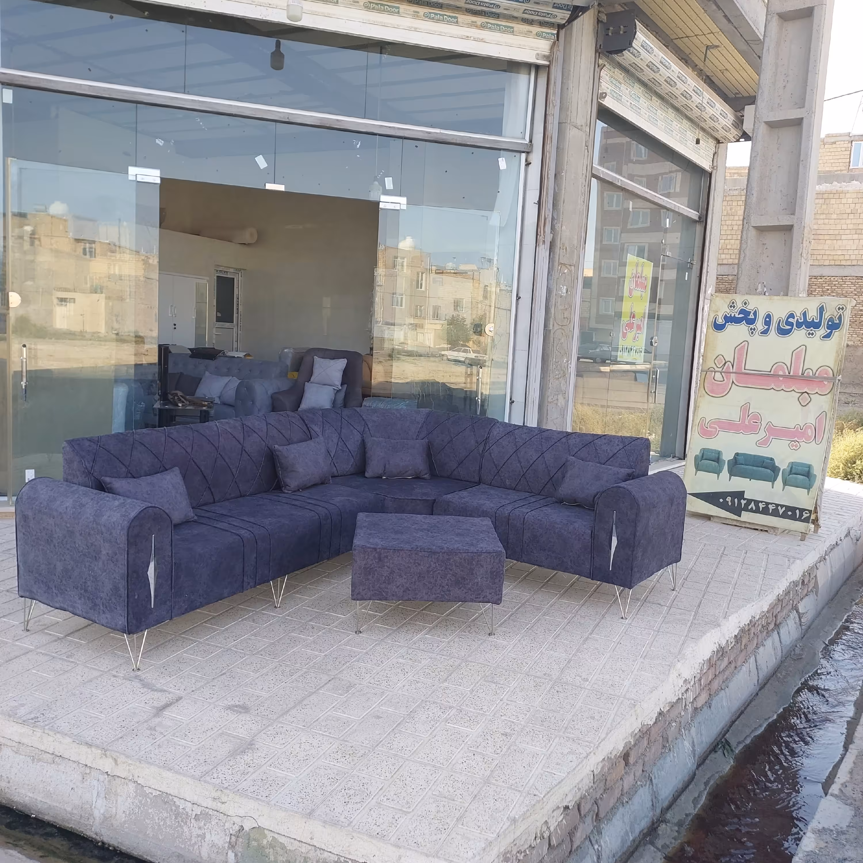 ال چستر مبل ال کمجا وشیک فروش نقدواقساط به همه شهرها بدونه ضامن