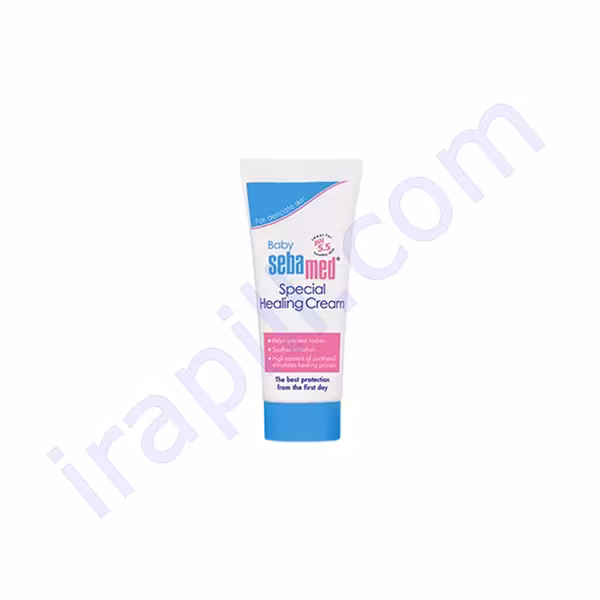 کرم التیام بخش بدن کودک سبامد مناسب پوست حساس 100 میلی لیتر