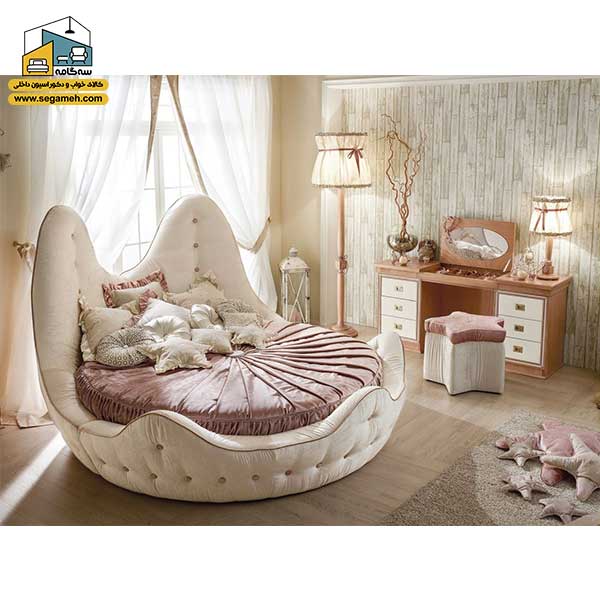 تخت خواب گرد مدل BR13 - فروشگاه سه گامه