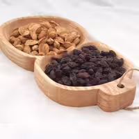 آجیل خوری دوخانه چوبی نایس