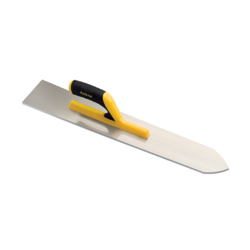 ماله سر مثلثی برند دکور کد 075 Dekor Floor Finishing Trowel code 075