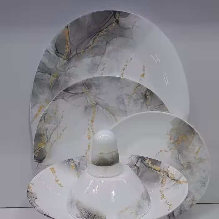 آرکوپال 6نفره (برند پارس اپال 28 پارچه) ضمانت رنگ