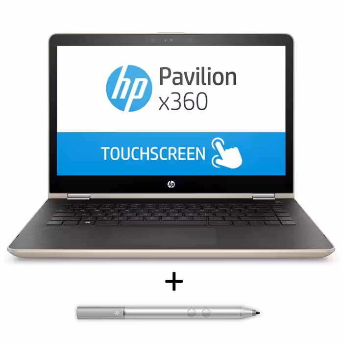 لپ تاپ اچ پی مدل Pavilion x360 - 14-ba104ne  با پردازنده i5 و صفحه نمایش Full HD لمسی