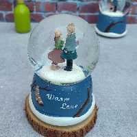 گوی موزیکال پمپی دختر پسر عاشق 