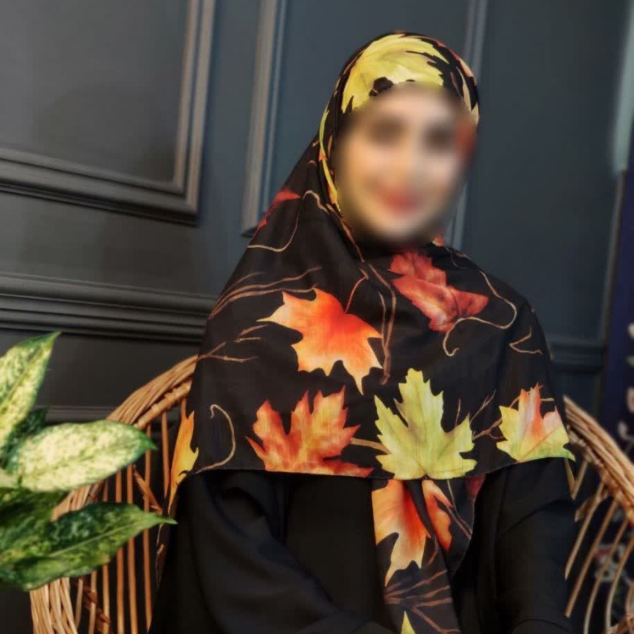 روسری نخی قواره 140 دور دوز کیفیت عالی